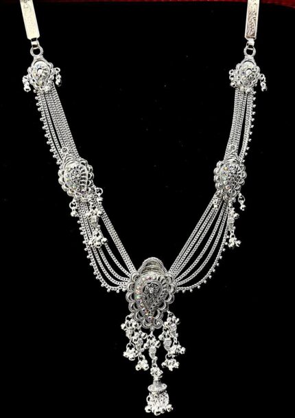 Heavy Oxidised Kamarbandh with Jhumki & Stones | KGM Brand Traditional Jewellery