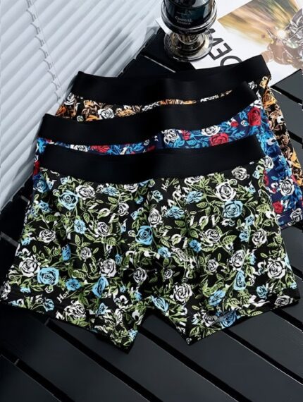 Men's Micro Cotton Airsoft Trunks – Anti-Bacterial, Sweat-Proof, Ultra-Soft,Underwear for Men,Innerwear, Breathable Comfort Men's Underwear Combo Pack of 3