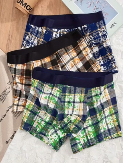 Men's Micro Cotton Airsoft Trunks – Anti-Bacterial, Sweat-Proof, Ultra-Soft,Underwear for Men,Innerwear, Breathable Comfort Men's Underwear Combo Pack of 3