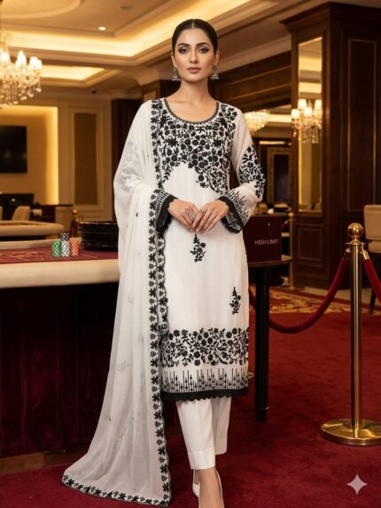 jorjat multi work dress material top bottom with work dupatta kgmbrand