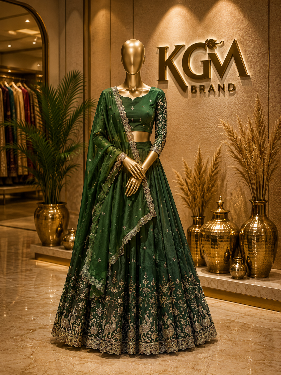 kgm brand lehenga choli