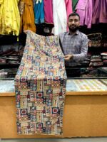 KGM BRAND Pure Cotton Printed Dupatta Women's Printed Cotton Dupatta 2.5 Meter Cotton Dupatta Soft Cotton Dupatta with Tassels Traditional Printed Dupatta for Women