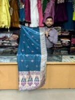 Premium Paithani Style Jacquard Silk Dupatta with Traditional Weaving Work by KGM BRAND