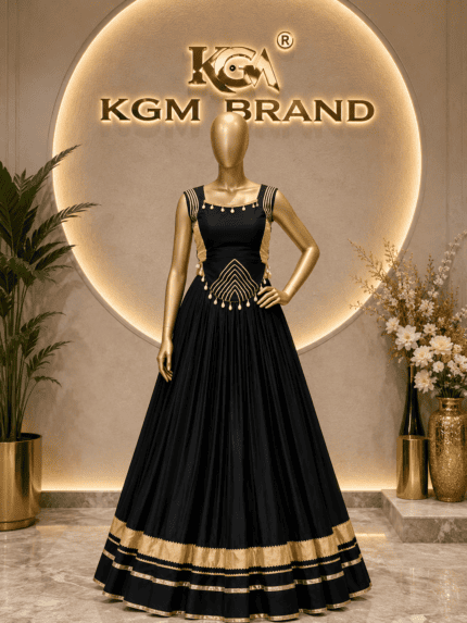 Navratri Chaniya Choli for Women | Mirror Work Garba Dress | Traditional Gujarati Lehenga Choli Kgm Brand